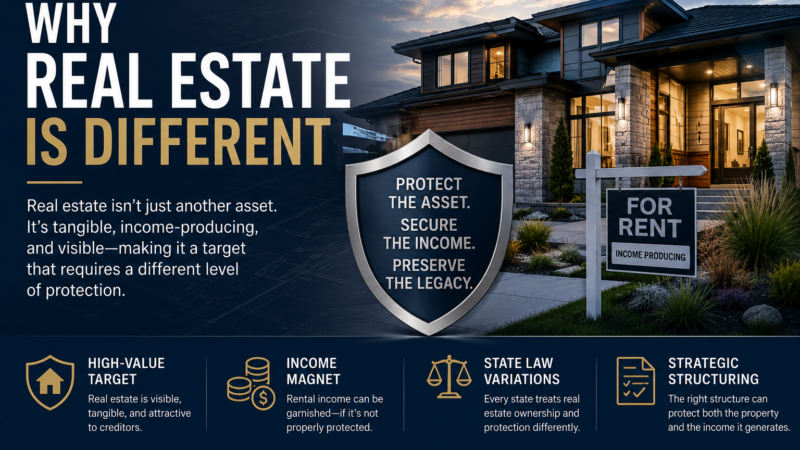 Asset protection for real estate