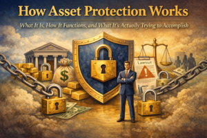 Read more about the article How Asset Protection Works: What It Is, How It Functions, and What It’s Actually Trying to Accomplish