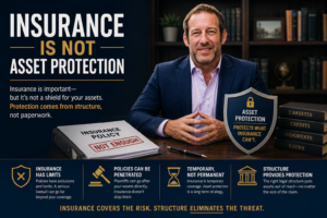 Read more about the article Insurance is NOT Asset Protection!