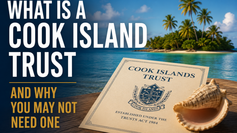 Do I need a Cook Islands Trust
