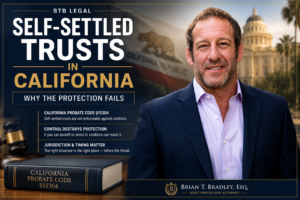 Read more about the article Self-Settled Spendthrift Trusts in California: What Probate Code §15304 Actually Says