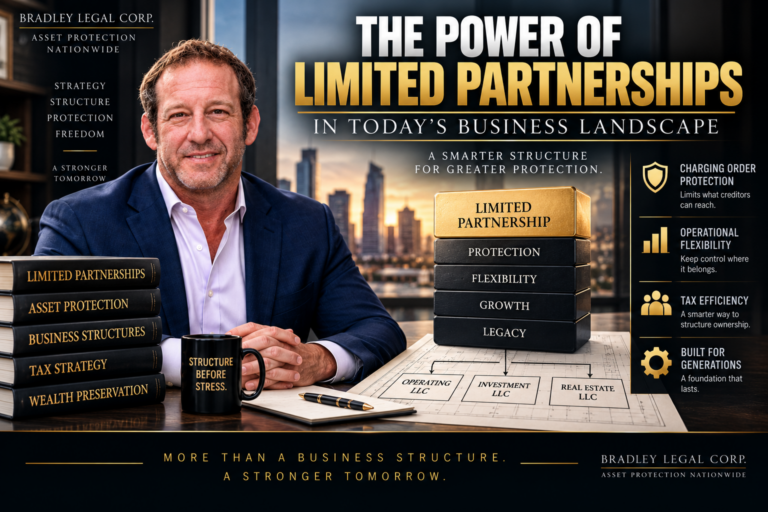 Read more about the article Why We Use a Limited Partnership as the Management Company — Not a Wyoming LLC