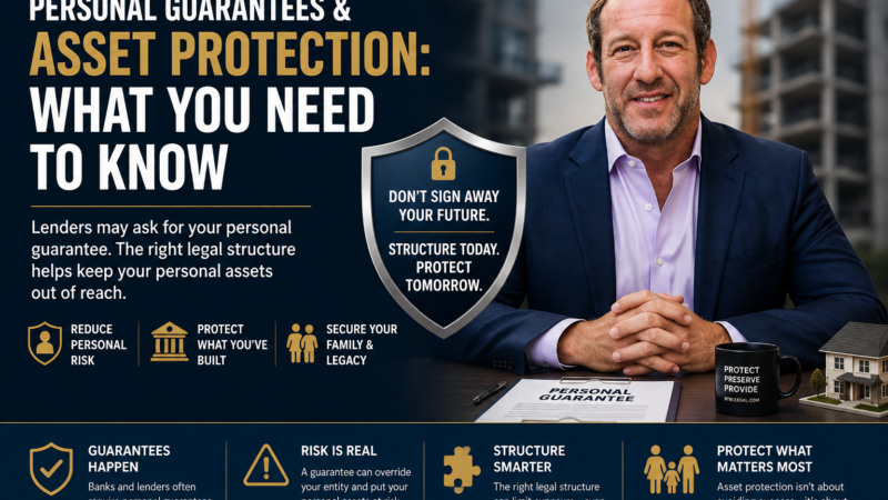 Personal Guarantees and asset protection