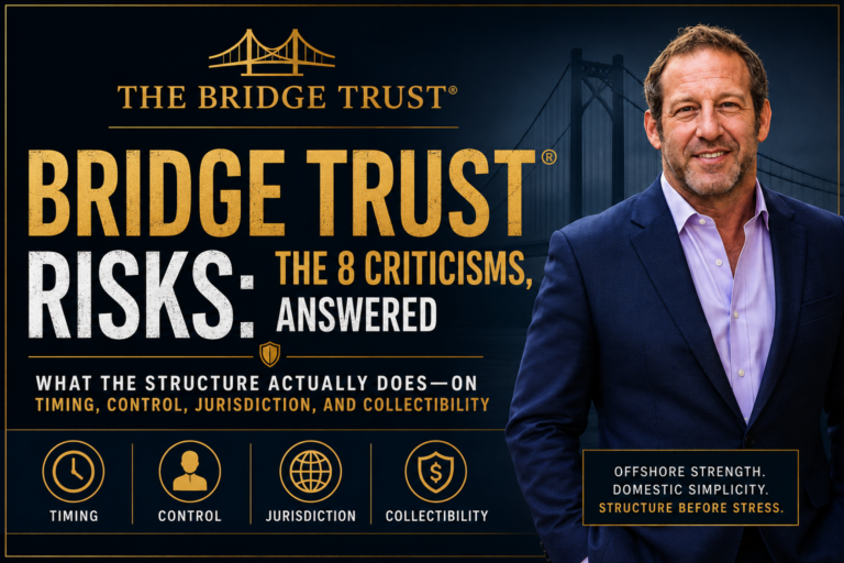 Read more about the article The Bridge Trust® Risks: The 8 Criticisms, Answered