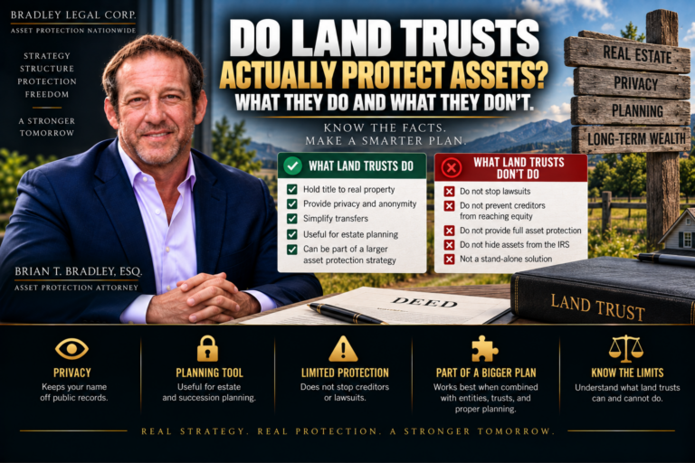 Read more about the article Do Land Trusts Actually Protect Assets? What They Do and What They Don’t