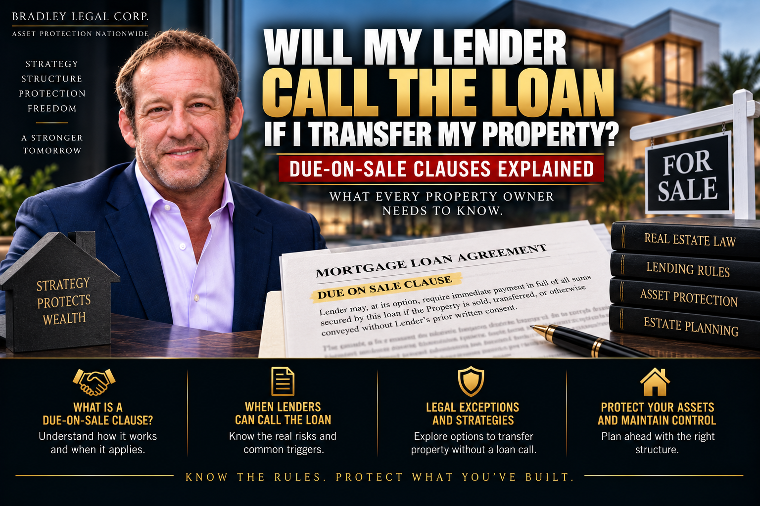 You are currently viewing Will My Lender Call the Loan If I Transfer My Property? Due-on-Sale Clauses, Explained