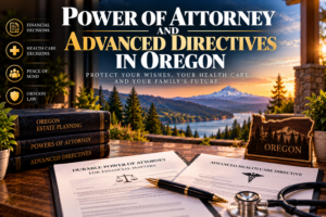 Read more about the article Power of Attorney and Advance Directive in Oregon: The Two Documents That Work While You Are Still Alive